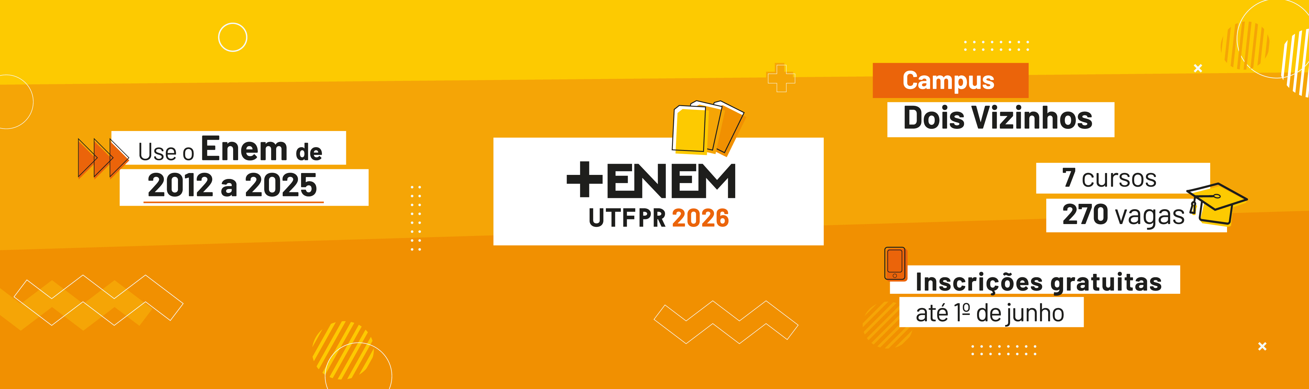 Inscrições até 01/06
