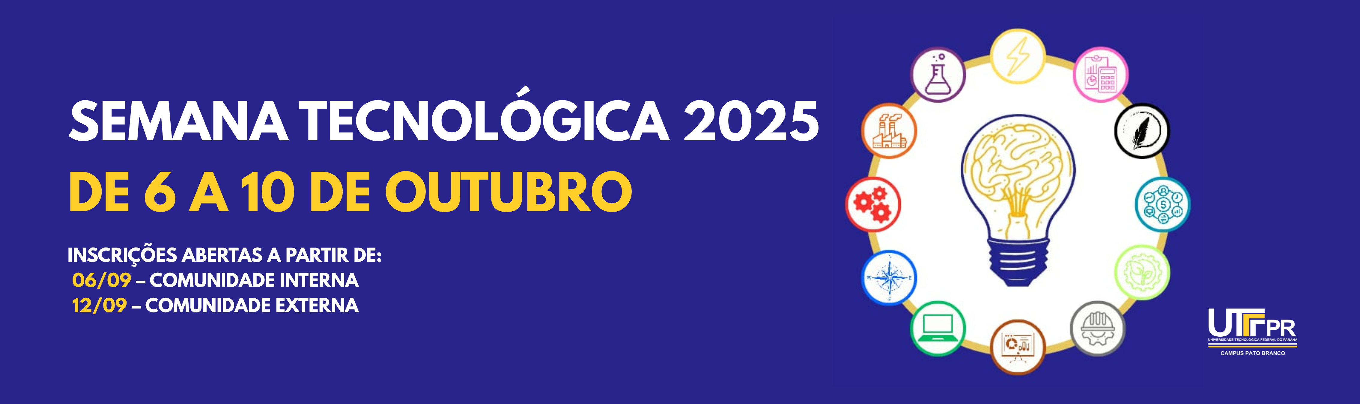 Confira a programação e inscreva-se