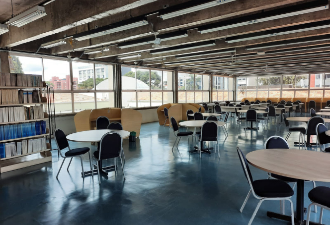 espaço do silêncio-biblioteca