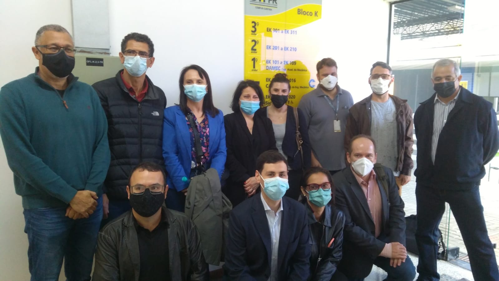 Comitiva de representantes da Silésia-Polônia foi recebida por membros da Superintendência Geral de Inovação do Estado do Paraná, UTFPR,SETI e  ASSESPRO. (foto: Acervo Pessoal)