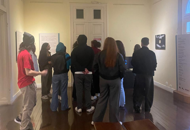 Visita estudantes ao MISPR