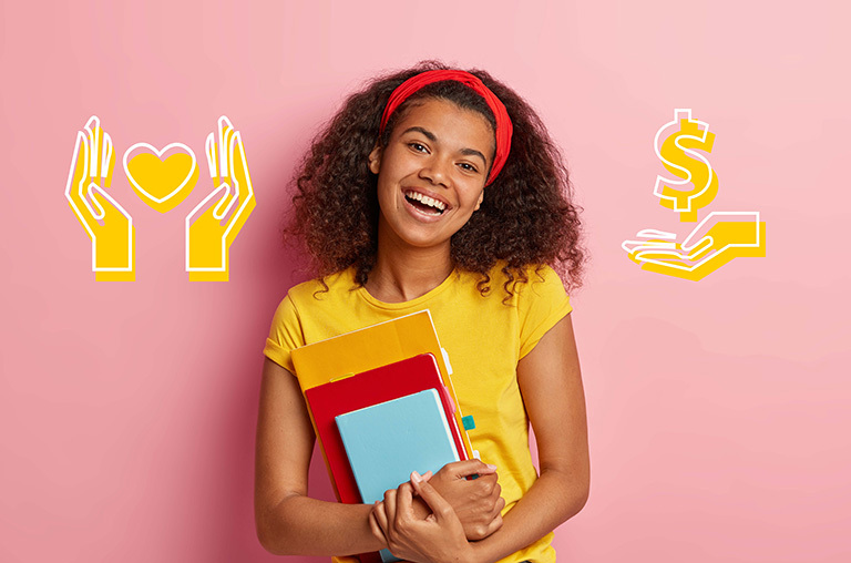 Estudantes podem conferir como solicitar o seguro (Foto: freepik editada por Decom)